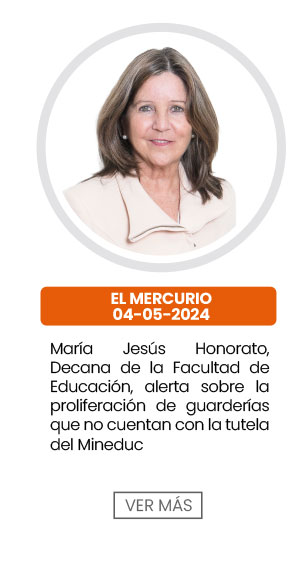 María Jesús Honorato, Decana de la Facultad de Educación, alerta sobre la proliferación de guarderías que no cuentan con la tutela del Mineduc