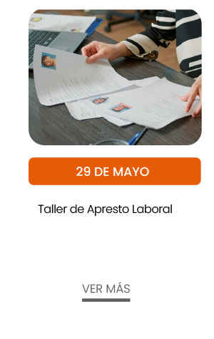 29 de mayo. Taller de Apresto Laboral