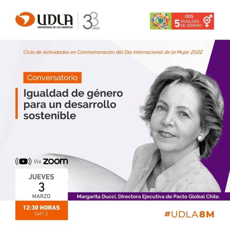 Conversatorio "Igualdad de género para un desarrollo sostenible"