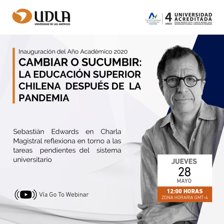 charla magistral de Sebastián Edwards