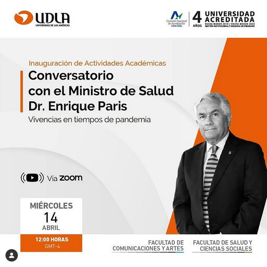 conversatorio “Vivencias en tiempos de pandemia”