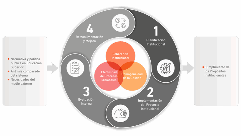 grafico ciclo de mejora continua udla