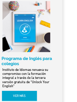 Programa de Inglés para colegios