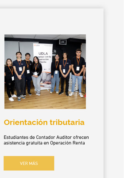 Estudiantes de Contador Auditor ofrecen asistencia gratuita en Operación Renta AT20204